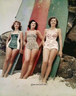 vintage swimwear - www.myLusciousLife.com - 1950s swimming costumes.jpg